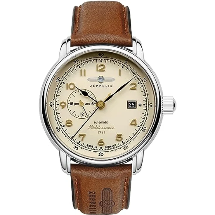 Zeppelin Herrenuhr Automatik 100 Jahre Méditerranée 9668-5 – Bild 1
