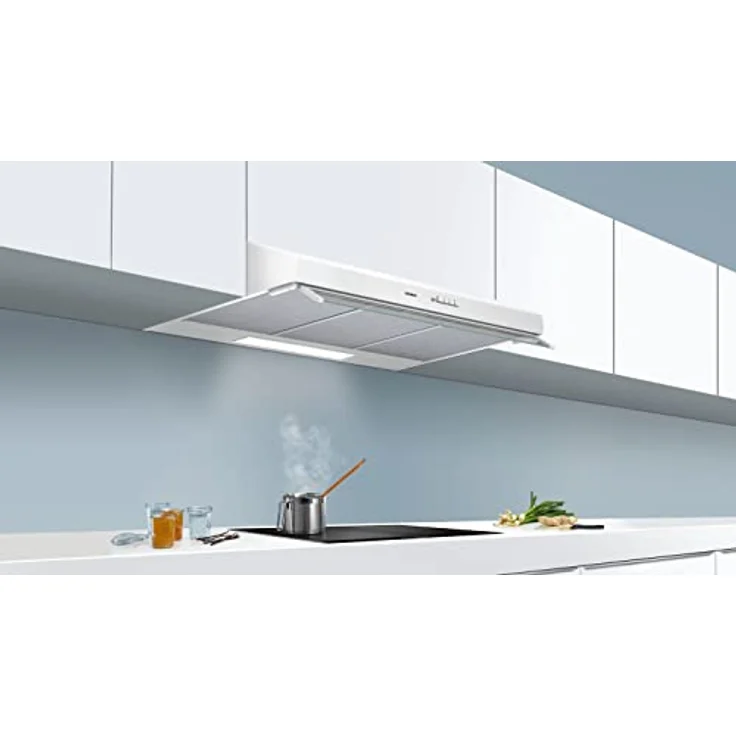 Siemens iQ300 LU93LCC20 Umluft Dunstabzugshaube-Esse Wand 90 cm EEK: D (Weiß) – Bild 4