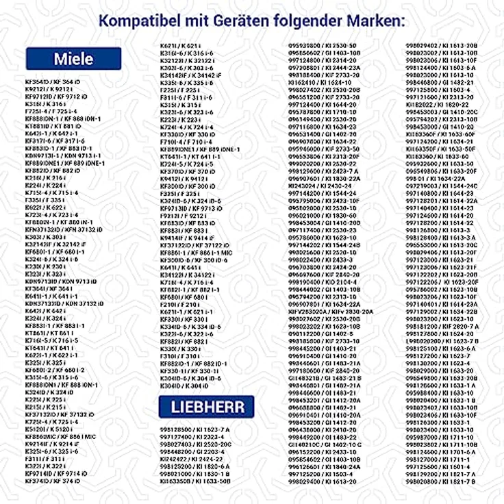 VIOKS Kühlschrank Zubehör Ersatz für Liebherr 9086322-2x Schleppscharnier Kühlschrank mit Gleitschiene Kunststoff - Tür Montage Set – Bild 3