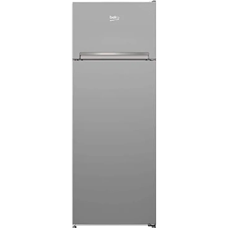Beko RDSA240K40SN freistehende Kühl-/Gefrierkombination, 223 l Nettovolumen, 177 l Kühlen, 46 l Gefrieren, MinFrost, automatische Abtauung, Silber