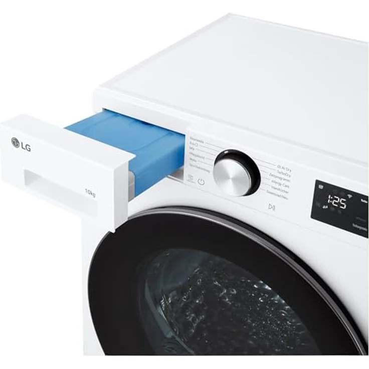 LG RT10X72W Wärmepumpentrockner 10kg mit AI Dry, ThinQ App, ActiveSteam und Allergy Care, Blue White – Bild 5