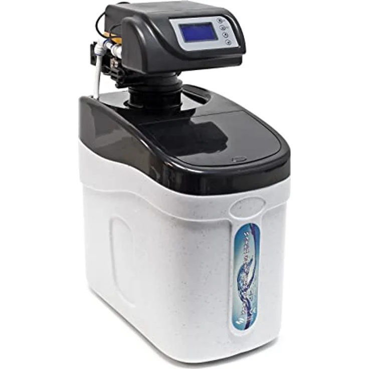 Wiltec SOFT-C2 Wasserenthärtungsanlage, 800 l/h Wasserentkalkung mit Ionentauscher und 12 l Soletank – Bild 1