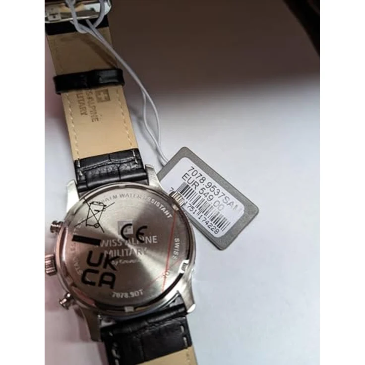 Swiss Alpine Military 7078.9537 Chrono Herren 45mm 10ATM – Bild 5