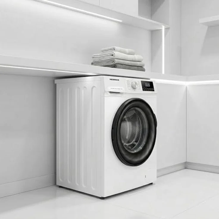 Heinner HWDM-H8514A Waschtrockner 8 kg Trocknen / 5 kg Waschen, 1400 U/min, Allergie-Dampf, Energieeffizienzklasse A, Weiß – Bild 5