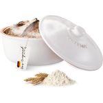 RÖMERTOPF Bräter Brotbacktopf rund MEDI, Keramik (Set), antihaft