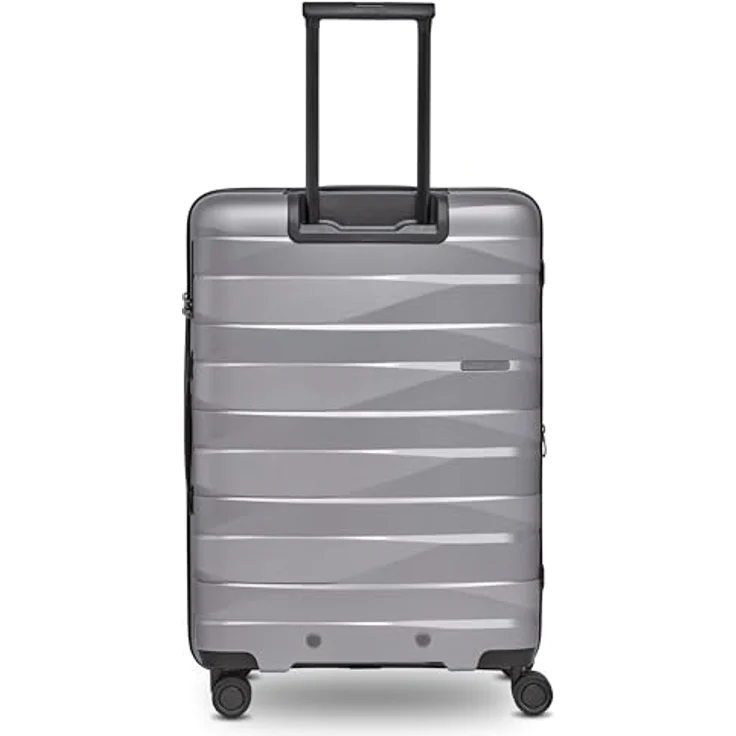 Bergpfeil Koffer-Set 3-teilig | Hochwertiges Polypropylen-Material, Dehnfalte, Doppelrollen & TSA-Schloss (Travel) – Bild 3