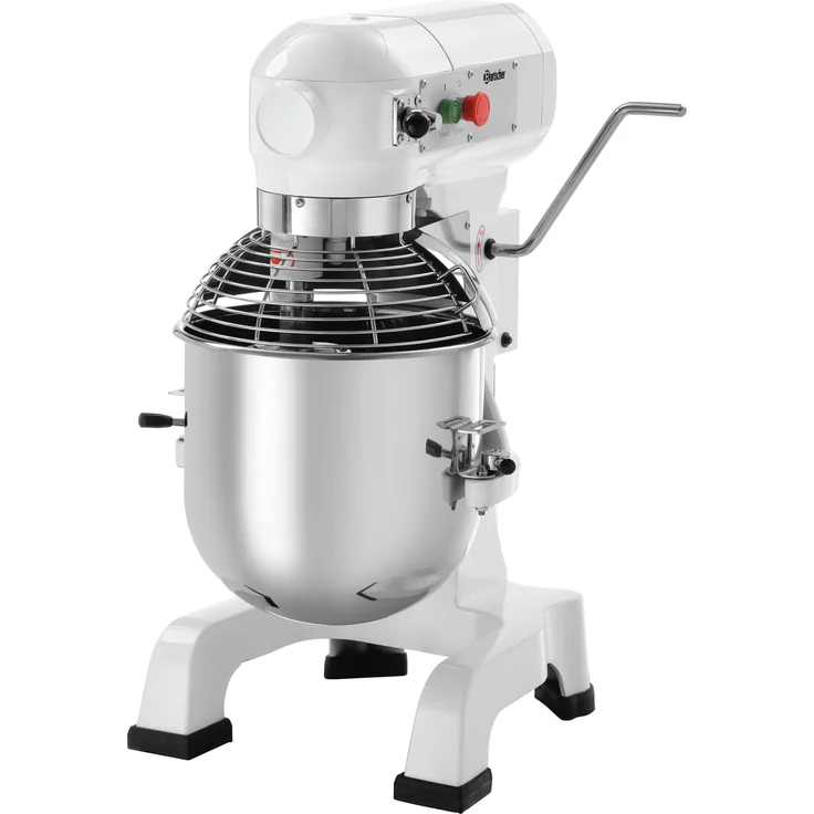 Bartscher Planetenrührmaschine 9kg/30L AS, leistungsstark für Teig, Sahne und Cremes