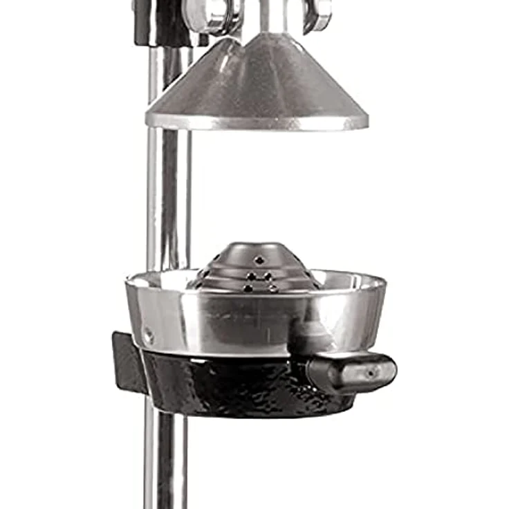 Cilio LIVORNO Granatapfel Presse, Saftpresse Manuell | rostfreier Edelstahl | Schwarz | Profi Fruchtpresse | Zitruspresse Handpresse für 25% mehr Saft | geringer Kraftaufwand | 18 × 25 × 48 cm – Bild 3