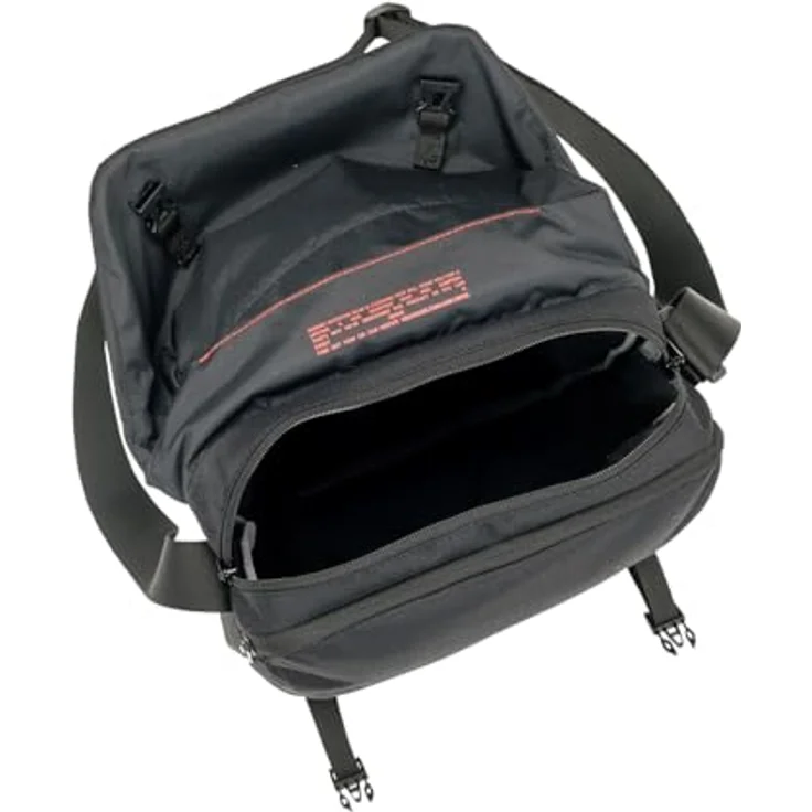Vaude Rom S III, Handtasche mit 5,5 Litern, schwarz, wasserabweisend und aus recyceltem Polyester – Bild 5