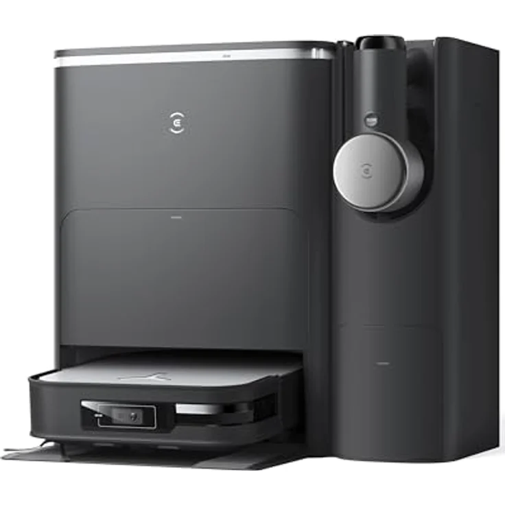 ECOVACS DEEBOT X2 Combo Saugroboter mit Wischfunktion 8700Pa mit Handstaubsauger, doppelte automatische Leerung, 15mm Mopp-Hebesystem, selbstreinigender Roboterstaubsauger, Heißwasser-Moppreinigung – Bild 1