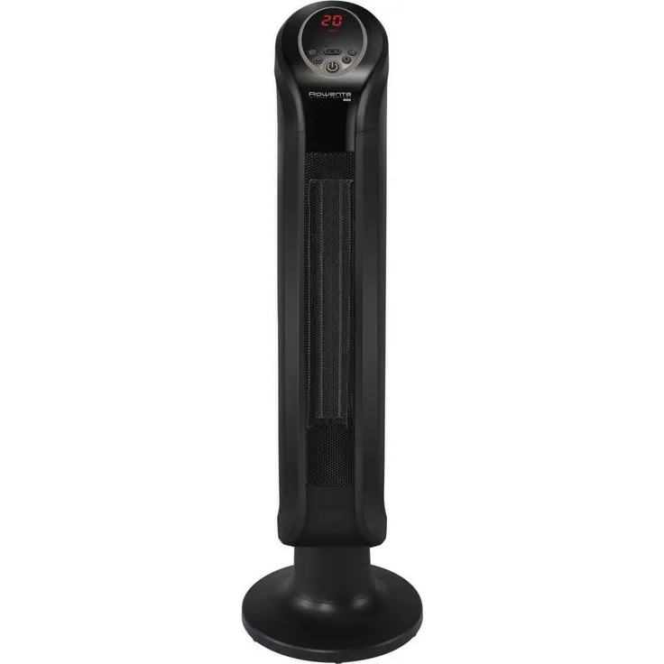 Rowenta SO9420 Intense Comfort Hot Turmheizventilator, Heizlüfter, 2400W, Elektro-Heizung, energiesparend, Innenraum, Konvektor