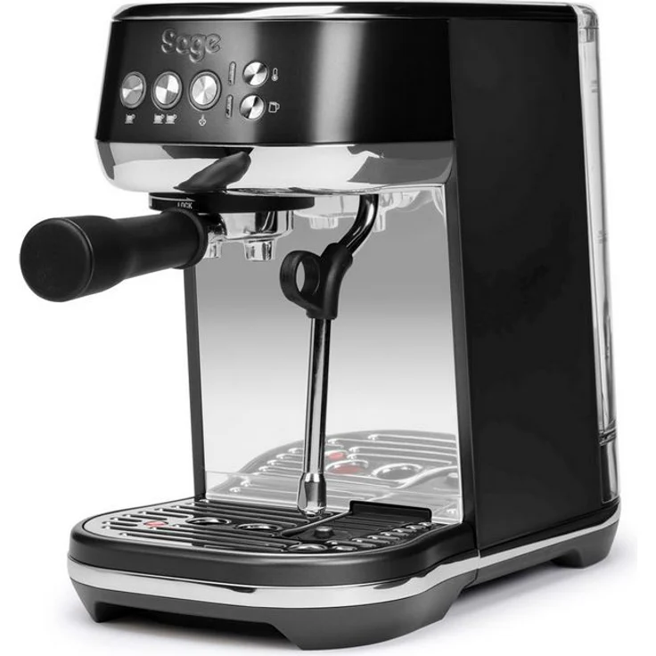 Sage SES500 the Bambino Plus Espressomaschine Siebträgermaschine, schwarzer Edelstahl – Bild 3