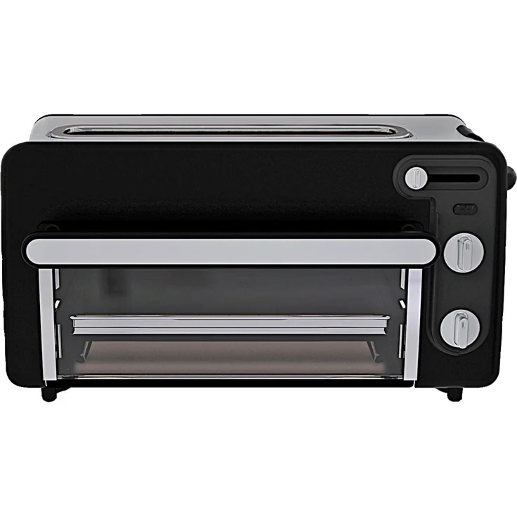 Tefal TL6008 Toast n Grill 2in1 Toaster und Mini-Ofen Langschlitztoaster, 1300W, schwarz, silber – Bild 5