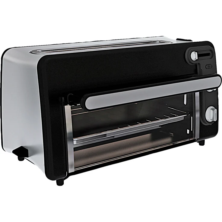 Tefal TL6008 Toast n Grill 2in1 Toaster und Mini-Ofen Langschlitztoaster, 1300W, schwarz, silber – Bild 6