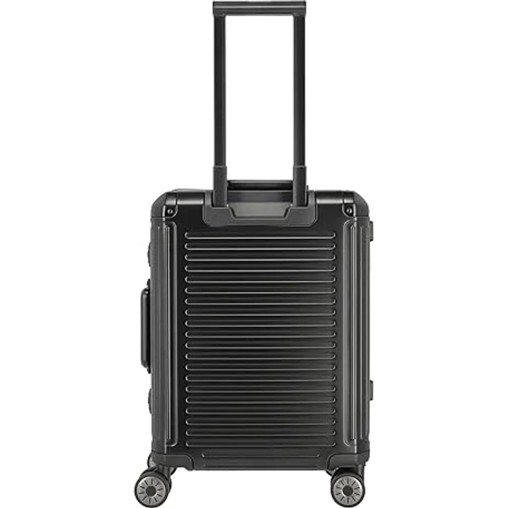 travelite Next 4w Trolley S, Fronttasche, Schwarz, schwarz, Talla única, Koffer – Bild 4