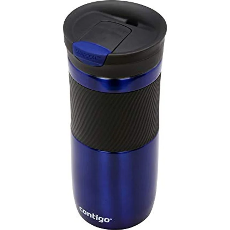 Contigo Thermobecher Byron Snapseal, Edelstahl Isolierbecher, Kaffebecher to go, auslaufsicher, spülmaschinenfester Deckel BPA-frei, 470 ml – Bild 8