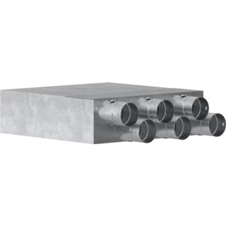 STIEBEL ELTRON Luftverteilsystem LVS VTS6, Schalldämmverteiler einstellbar für Wand- und Deckenmontage
