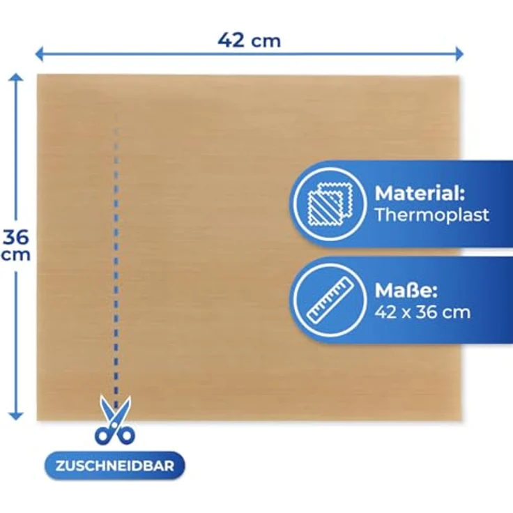 WENKO Dauer-Backfolie Braun, 2er Set Backpapier wiederverwendbar Antihaft – Bild 5