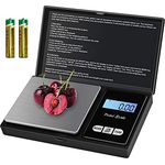 Taschenwaage Feinwaage 500g/0.01g Grammwaage Goldwaage Präzisionswaage Digitalwaage mit LCD Display und 7 Einheiten Tara Funktion (Einschließlich 2 Batterien)