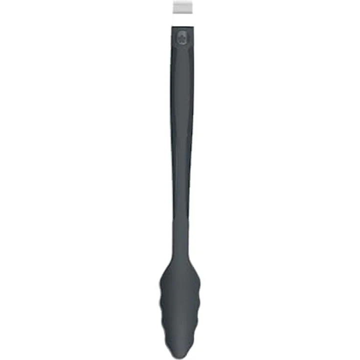 Kochblume Gourmetzange | Premium-Silikon & BPA frei | Hitzebeständig bis 300°C | Spülmaschinenfest | 33 cm | anthrazit – Bild 2