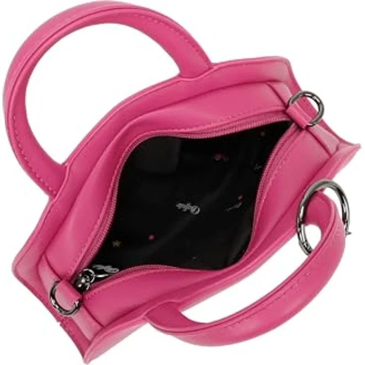 Buffalo Bowl Handtasche 23 cm, rosa, mit abnehmbarem Umhängeriemen – Bild 3