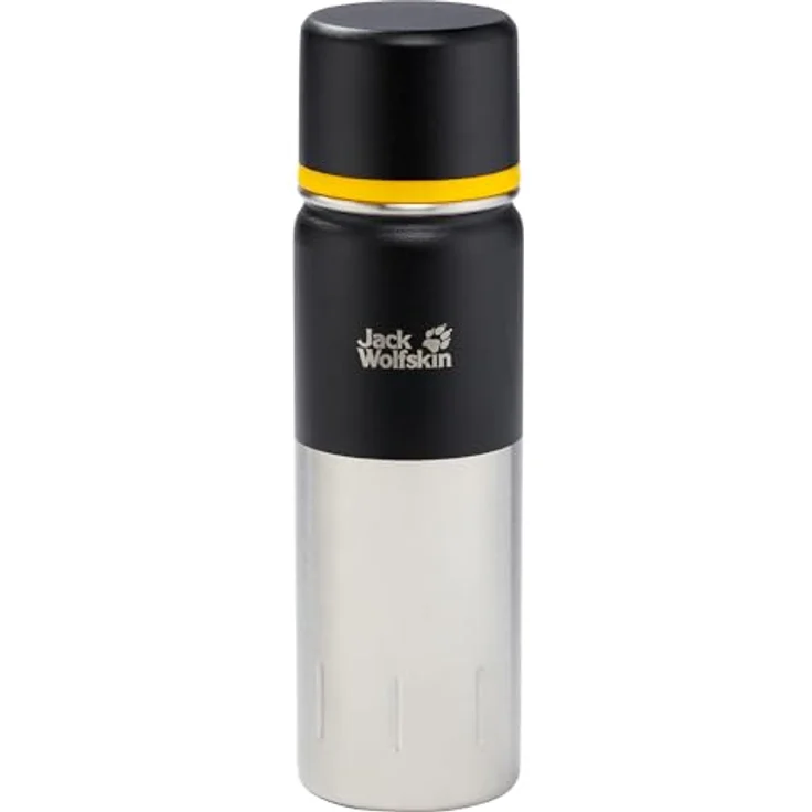 Jack Wolfskin Unisex – Erwachsene Kolima Thermosflasche, Black, One Size – Bild 2