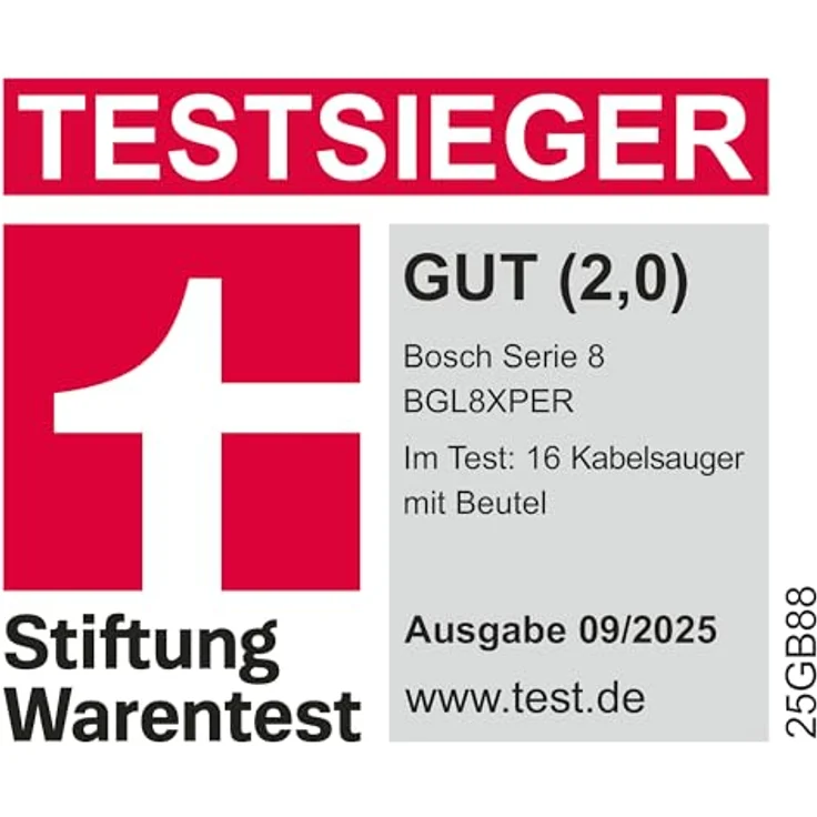 BOSCH Bodenstaubsauger BGL8XPER, PowerProtect System für langanhaltend starke Leistung, blau – Bild 3