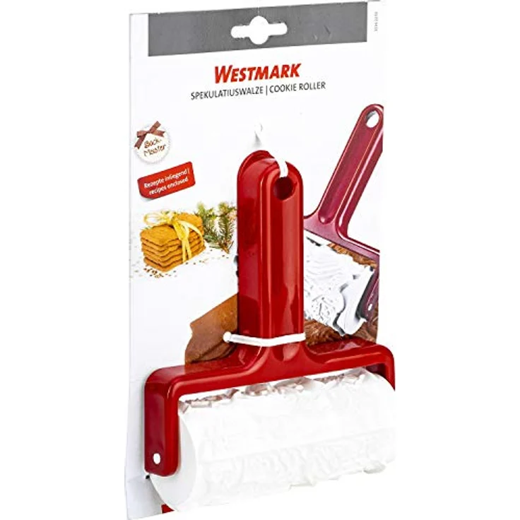 Westmark Spekulatiuswalze, Mit 7 unterschiedlichen Motiven, Kunststoff, Weiß-Rot, 32162270 – Bild 9