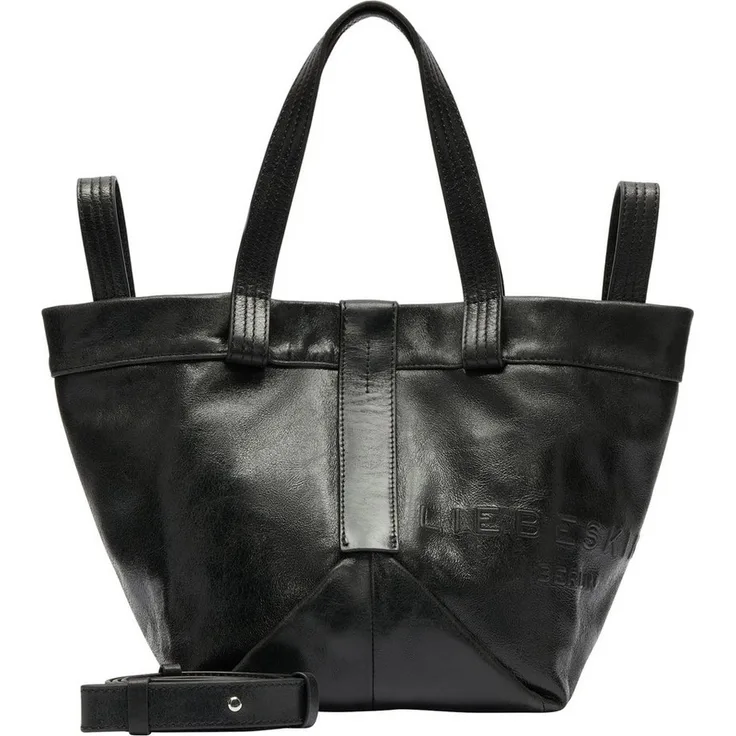 Liebeskind Berlin Shopper Elvira Shopper S, Leder in black, mit Maßen 20 x 25 x 19 cm