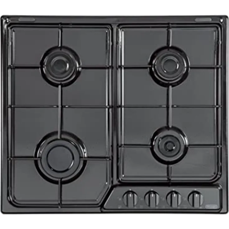 De'Longhi P/COTTURA YNF46ASV 60cm NERO made in italy.comandi frontali, Kochfeld mit frontalen Bedienelementen