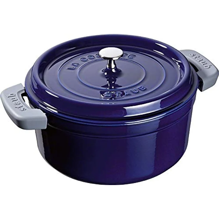 STAUB Set mit 2 Silikongriffen, Topfuntersetzer aus Silikon, Grau, 20 x 15 x 3 cm für Bräter 22-41 cm – Bild 3