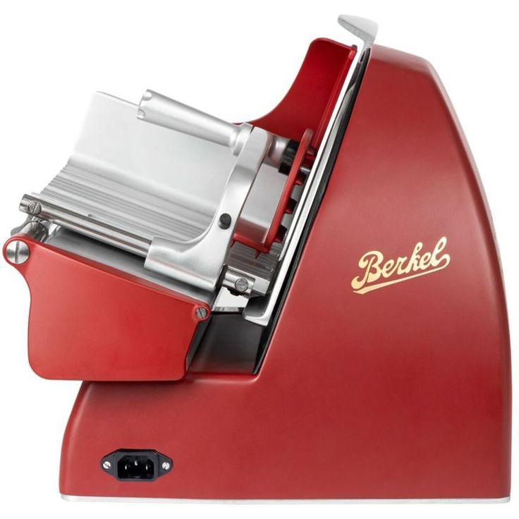 Berkel Aufschnittmaschine Home Line 200 Plus in rot - Küchenschneidemaschine mit 19,5 cm Klingendurchmesser – Bild 3