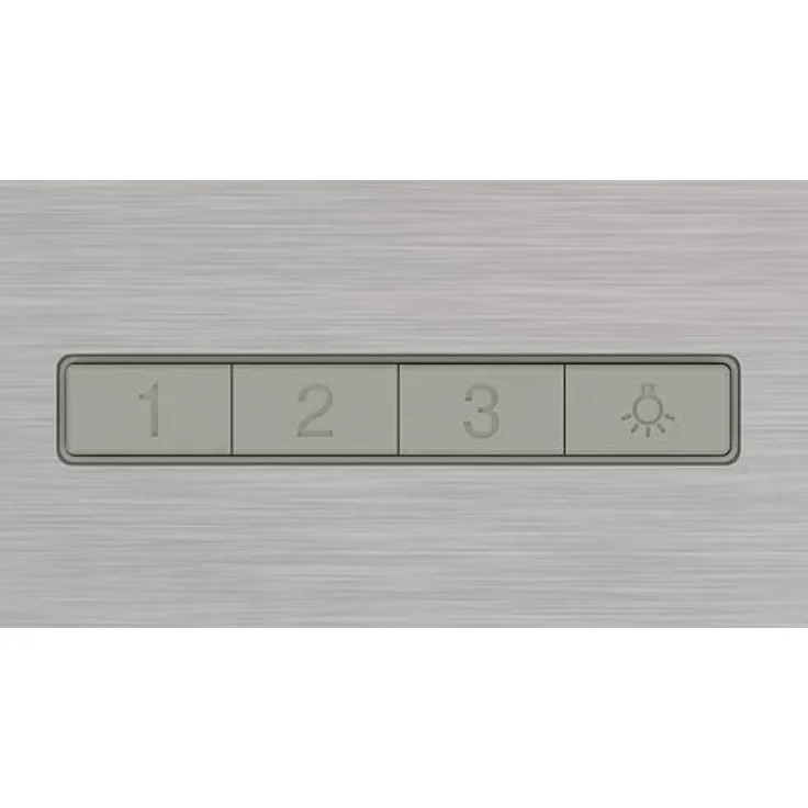 NEFF D95BCC2L0 N 50, Wandesse 90 cm, energiesparender Kondensatormotor, Dual-Filter-System, 3 Leistungsstufen, spülmaschinengeeignete Metallfettfilter, Metall-Optik, Made in Germany – Bild 5