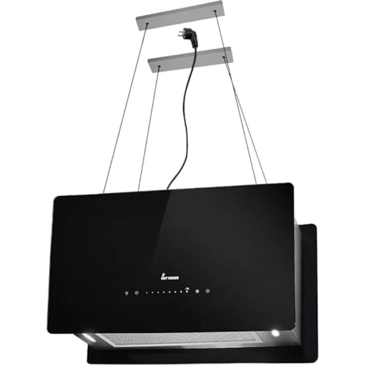 KKT KOLBE Profi CUBE60S, Motorhaube, Insel, Breite: 60 cm, Tiefe: 35 cm, Absaugung und Rückführung (mit zusätzlichem Rückführungsset), schwarz/silber – Bild 7