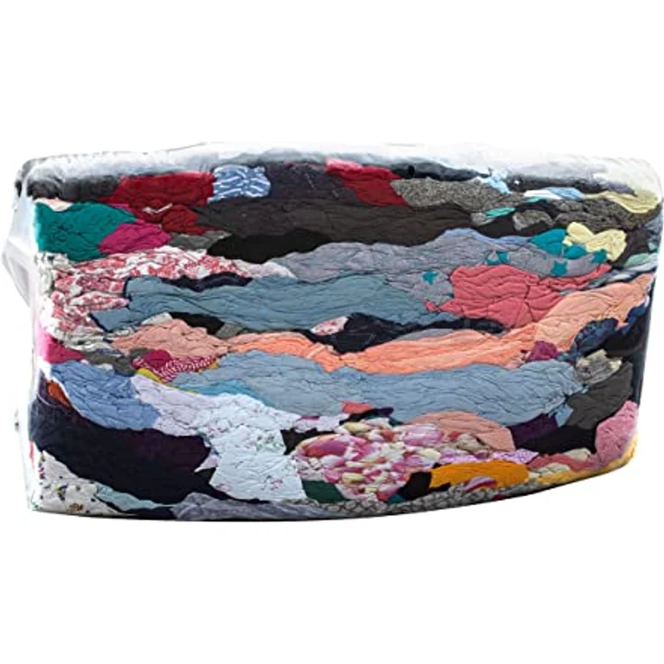 Putzlappen aus Baumwolle 100 kg Putztücher für Werkstatt Lappen Tücher Sack (1kg=1,70EUR) – Bild 1