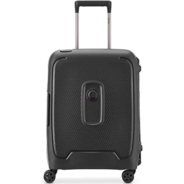 Delsey Moncey 4-Rollen Trolley 76 cm, Schwarz, Hartschale, TSA-Schloss, 107 l, XL – Bild 1