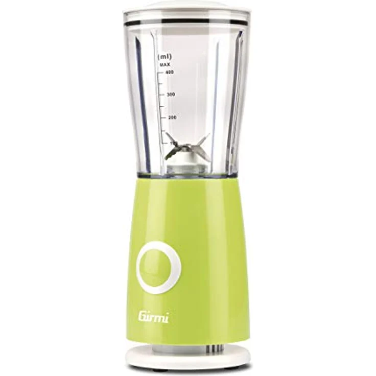 Girmi FR03 Elektrischer Standmixer, 170 W, 0,5 Liter, Kunststoff, Grün, mit Pulsefunktion und Edelstahlklingen – Bild 1