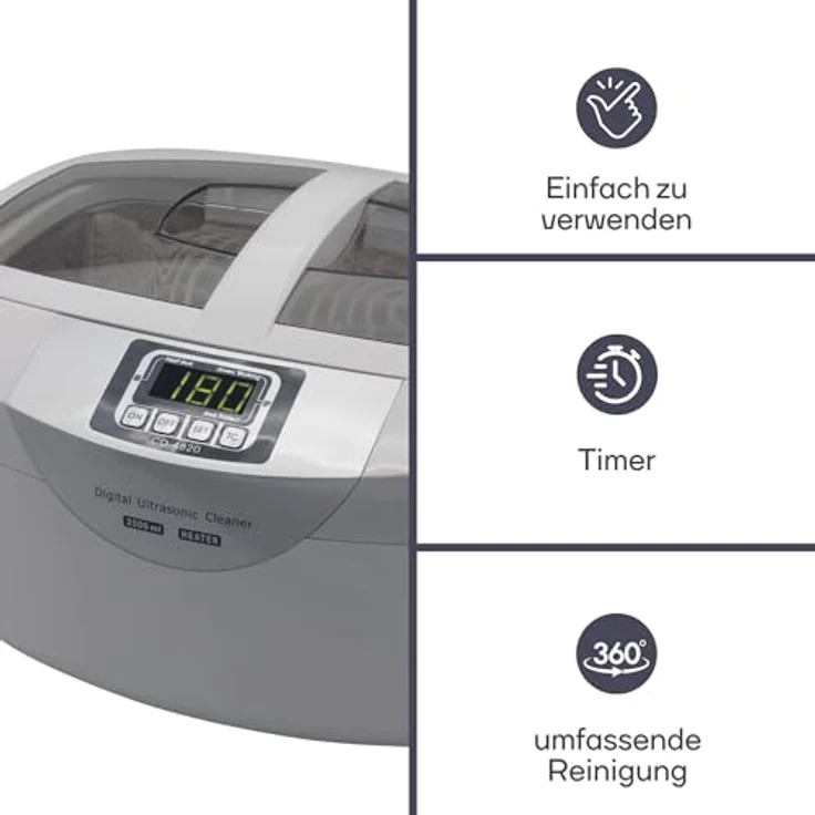 Velleman VTUSC3 Ultraschallreiniger – Bild 6