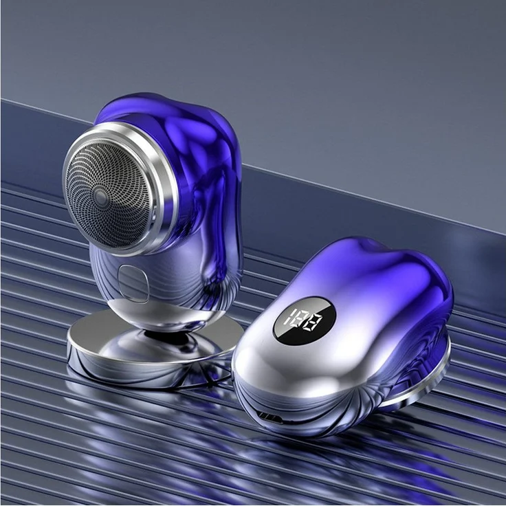 DTC GmbH Elektrorasierer Elektrorasierer Mini Rasierer, Elektrischer Rasierer Herren, USB, Mini Shave Tragbarer Elektrorasierer mit Display - Preisvergleich