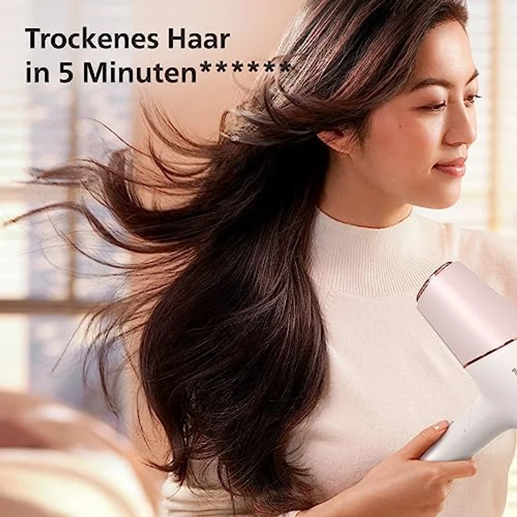 Philips Series 5000 Haartrockner mit ThermoShield Technologie - 2300W, Ionisierungsfunktion, 6 Hitze- und Geschwindigkeitsstufen (Modell BHD530/20) – Bild 5