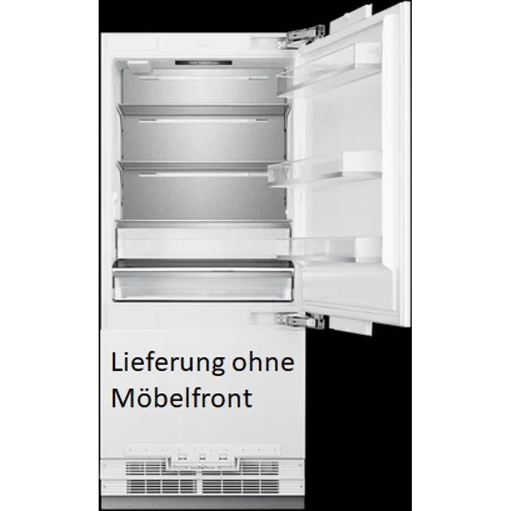 Küppersbusch FKGFX9800.0i, Einbau-Kühl- und Gefrierkombination im Professional American Design mit NoFrost, 556 Liter Nutzinhalt, inkl. ChillerZone und IceMaker