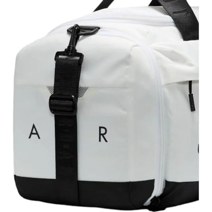Jordan Sporttasche JAM VELOCITY DUFFLE, geräumige Reise- und Sporttasche mit Schuhablage, Schwarz – Bild 6