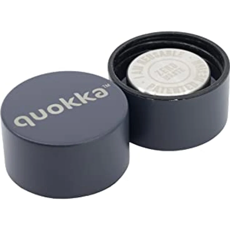 Quokka Solid mit Silikon-Aufhänger - Tbc 630 ML | Wasserflaschen aus Edelstahl BPA-frei |Doppelwandige Thermoflasche - hält Kälte und Wärme für Kinder und Erwachsene – Bild 4