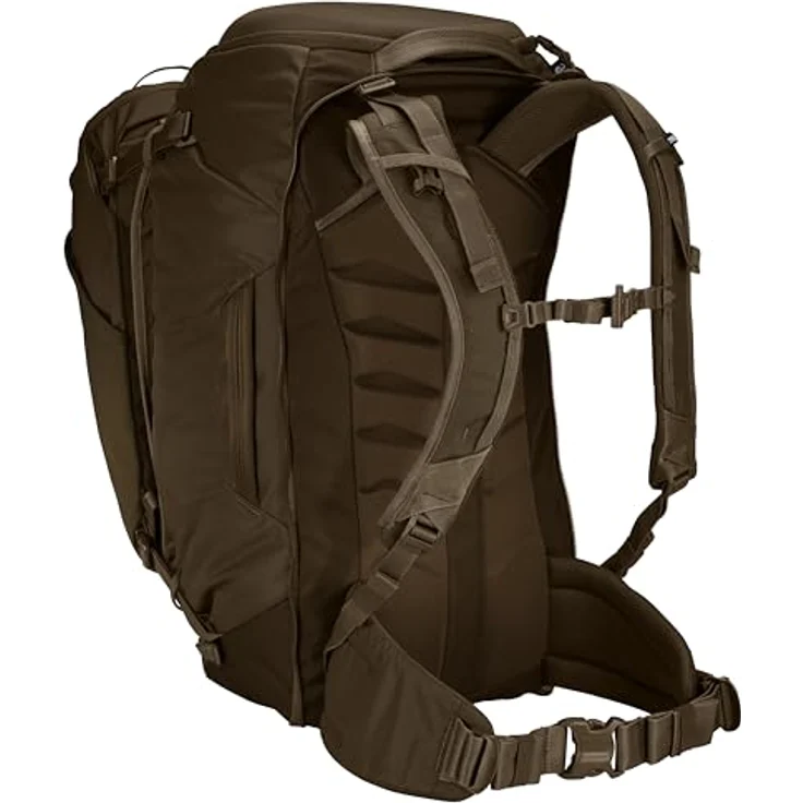Thule Landmark Reiserucksack 55 cm mit Laptopfach, grün, 100% Polyester, 49 x 33 x 63 cm – Bild 4