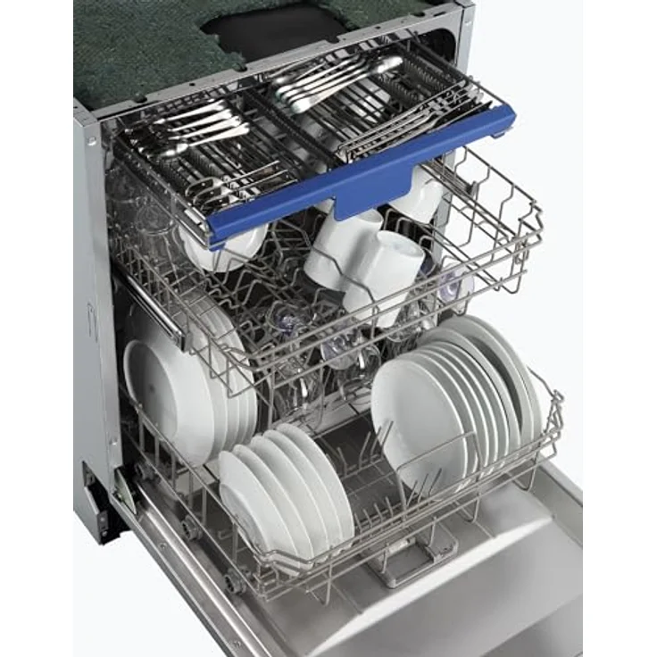Respekta Einbaugeschirrspüler Anesa, 60 cm, 9 Programme, Aquastop, Besteckschublade, 42 dB(A), Energieeffizienzklasse B – Bild 9