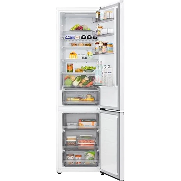 LG Kühl-/Gefrierkombination GBBS322BSW, 375L TotalNoFrost, DoorCooling+, weiß, Smart Inverter Compressor, Frostfrei – Bild 2