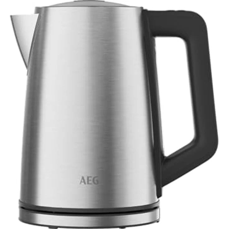 AEG K5-1-6ST Wasserkocher, 2400 Watt, 1,7 Liter, Kalkfilter entnehmbar, Wasserstandsanzeige, Warmhaltefunktion, silber – Bild 4