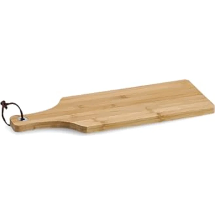 Zeller 25192 Schneide--Servierbrett mit Griff, Bamboo, ca. 44,5 x 16 x 1,2 cm – Bild 5
