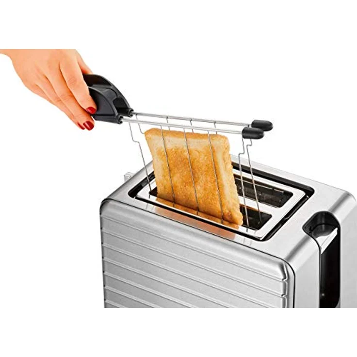 ProfiCook PC-TAZ 1110 Toaster Zangentoaster, 18-8 Edelstahl, Inox – Bild 2