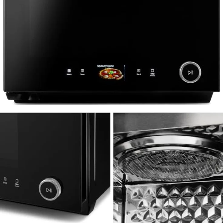 Hisense H28SO1 SpeedOven 7-in-1 Multifunktionsofen mit InstantBake, 3300 W, Heißluftfritteuse, Mikrowelle und Pizzafunktion – Bild 16